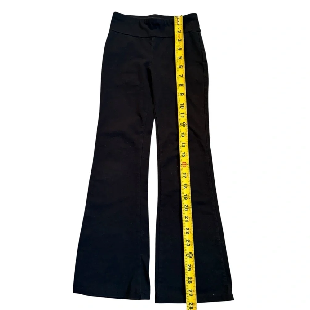 GAP|Kids Black Cotton Flare Leggings- Size 6-7 years